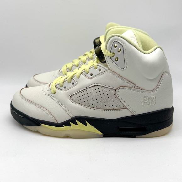 Air Jordan 5 Retro Womens Luminous Green Shoes Sz 8 New Sneaker IM7592-130 - Picture 3 of 11